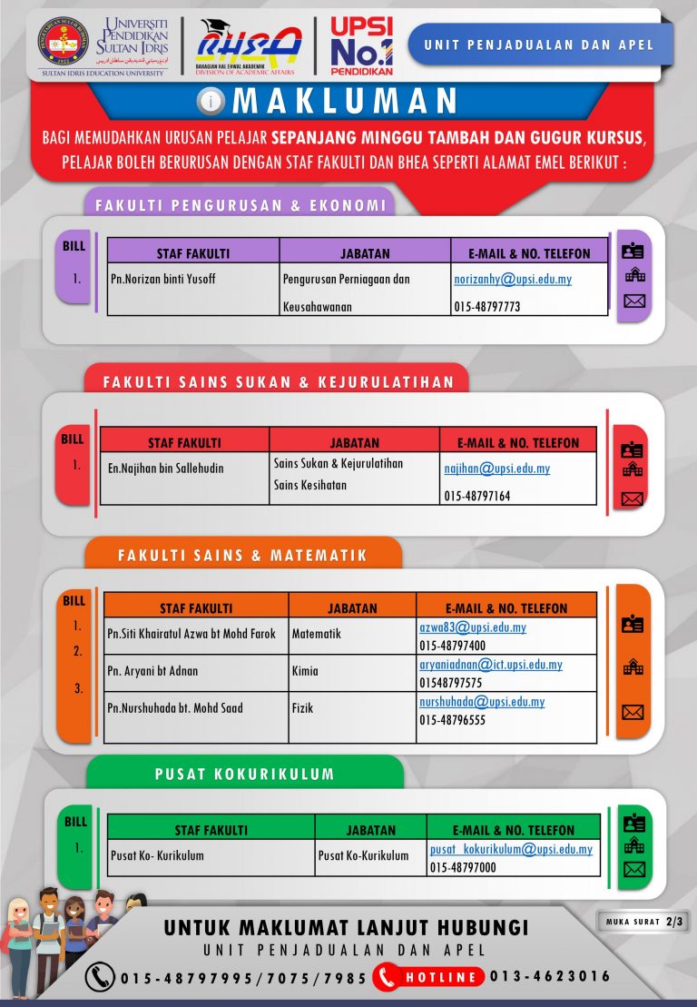 Upsi Bahagian Hal Ehwal Akademik Universiti No 1 Pendidikan No 1 Education University