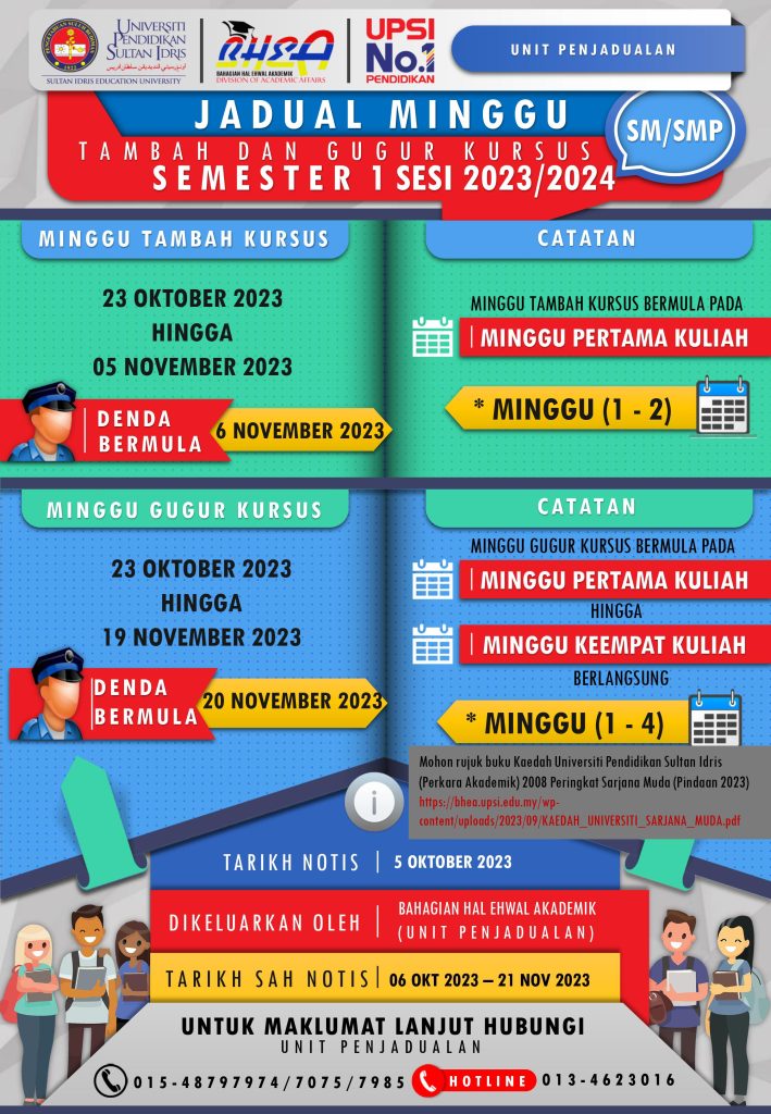 PENDAFTARAN KURSUS SEMESTER 1 SESI AKADEMIK 2021/2022